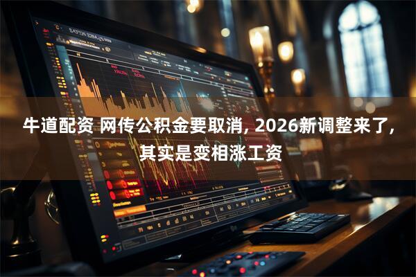牛道配资 网传公积金要取消, 2026新调整来了, 其实是变相涨工资